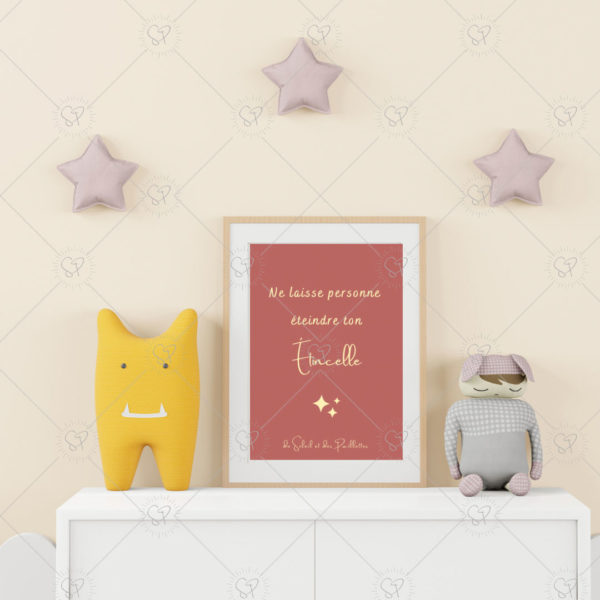 Une jolie affiche pour décorer la chambre de votre enfant