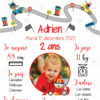 Cette affiche peut aussi se décliner au format carte postale : une petite attention à offrir à vos invités en souvenir de la journée (papi et mamie seront ravis !)