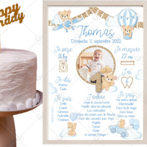 Anniversaire-nounours-bleu-or-2