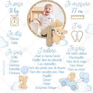 Anniversaire-nounours-bleu-or-detail2