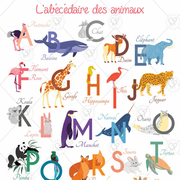 De quoi apprendre l’alphabet de manière ludique.