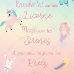 Votre enfant ira se coucher en regardant la jolie fée, la licorne et la sirène tout en se répétant ce mantra positif
